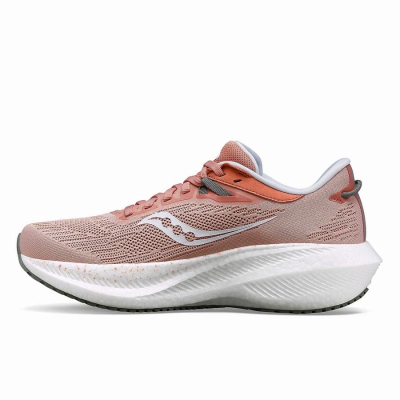 Women's Saucony Triumph 21 Running Shoes Lotus / Bough | Australia S06523-F36