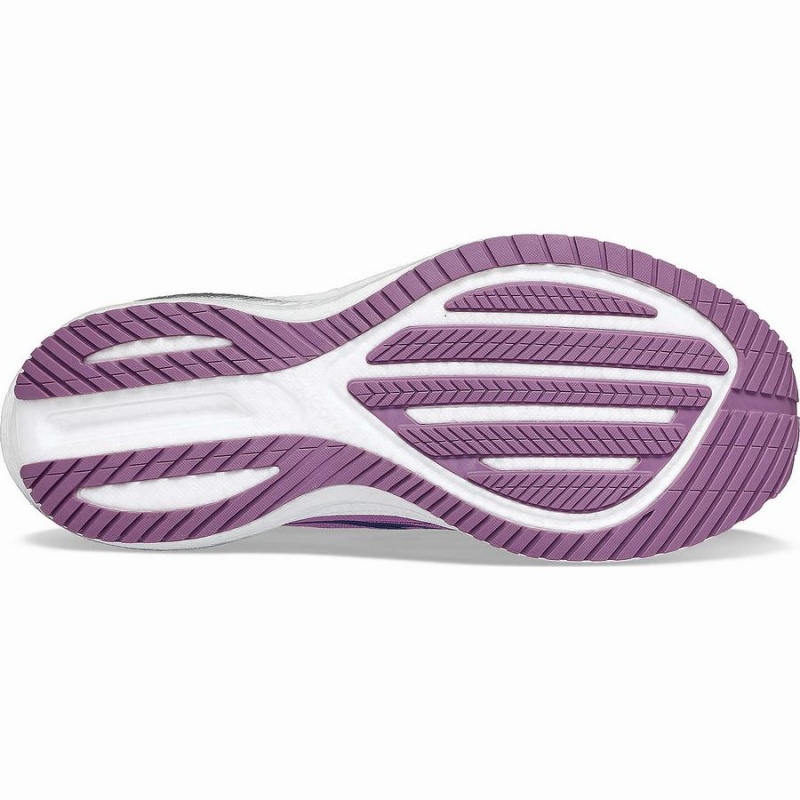 Women's Saucony Triumph 21 Running Shoes Purple / Indigo | Australia S51046-G65