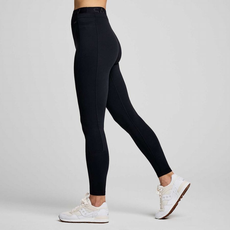 Women's Saucony Triumph Tight Black | Australia S19328-L87