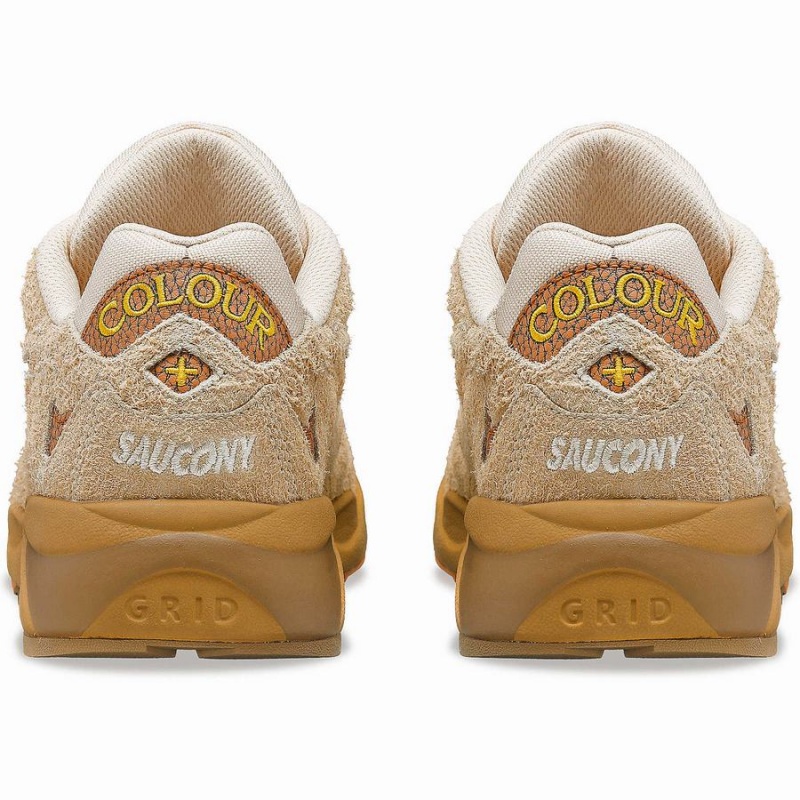 Women's Saucony x Colour Plus Grid Shadow 2 Sneakers Brown | Australia S46958-A24